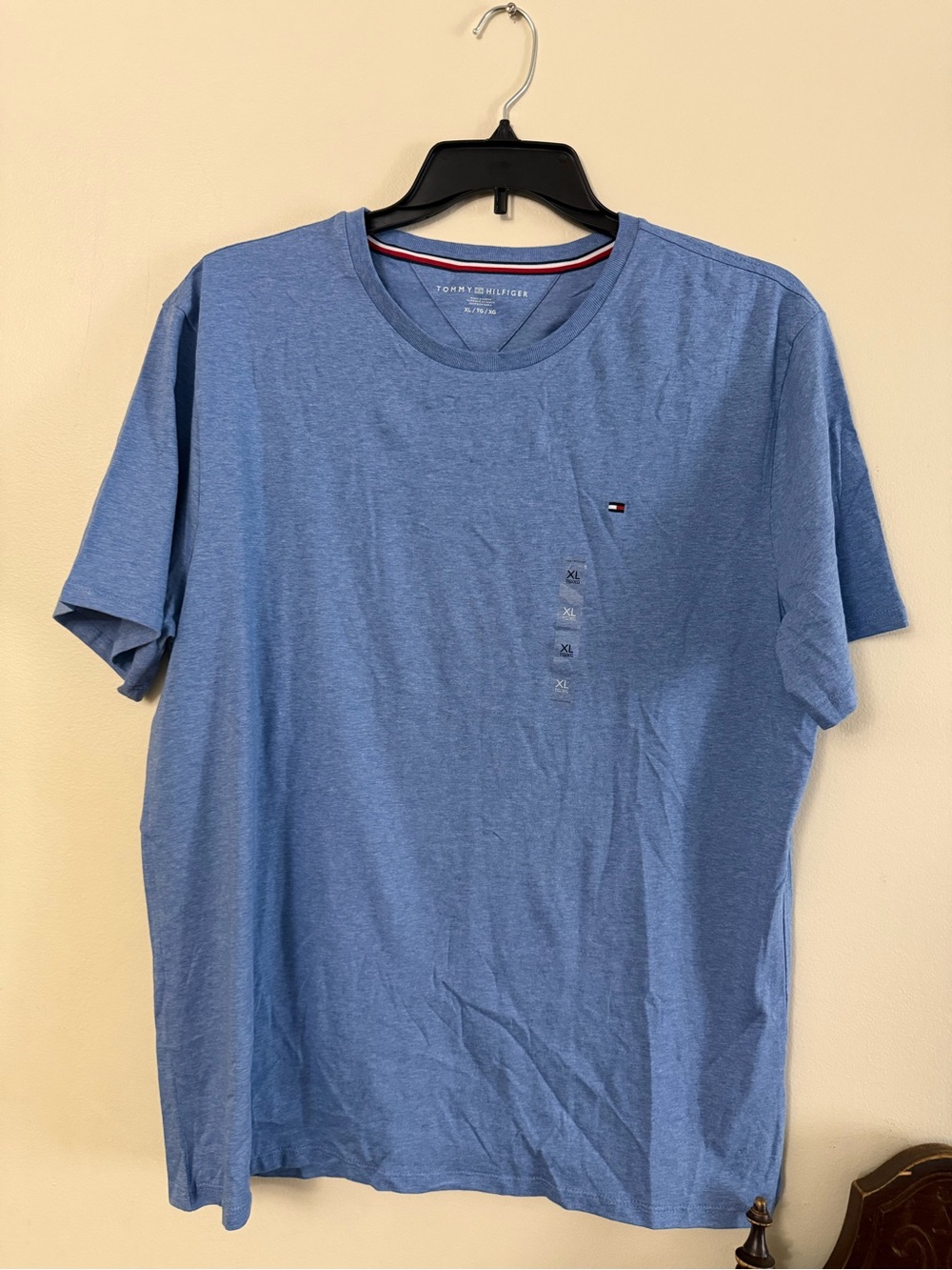 Tommy Hilfiger Light Blue Short Sleeve Crew Tee